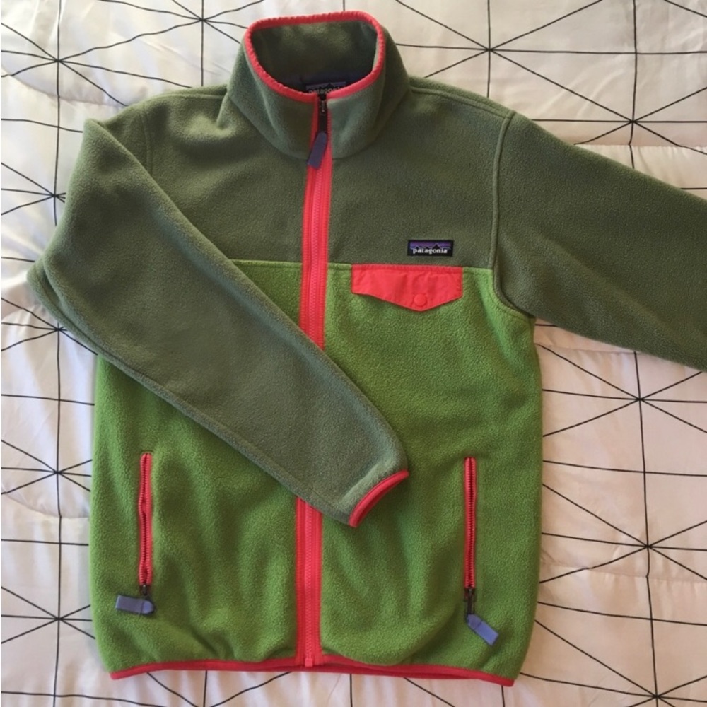 Patagonia Synchilla zip up, size small